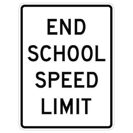 Sign Solutions Usa 30 in Height, 24 in Width, Aluminum, Vertical Rectangle DUS08HWT2430S5-3